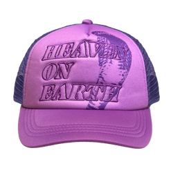 Heaven On Earth Snake Hat Purple