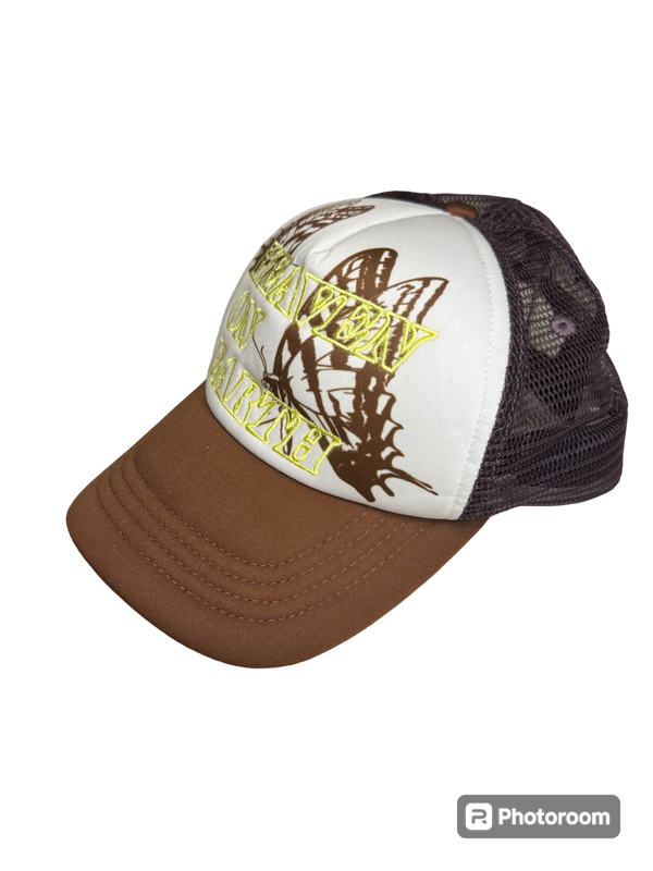 Heaven On Earth Butterfly Hat Brown