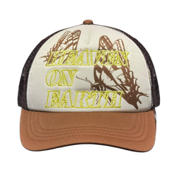 Heaven On Earth Butterfly Hat Brown