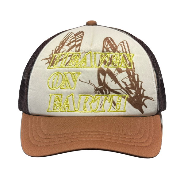 Heaven On Earth Butterfly Hat Brown