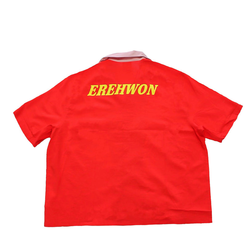 Heaven On Earth Flower Shirt Red