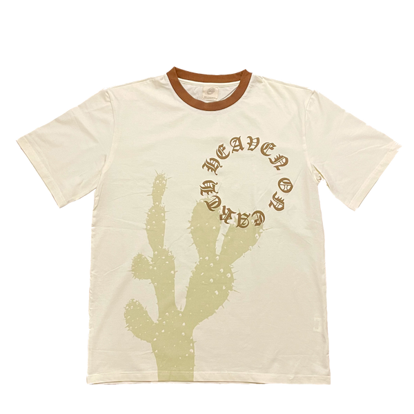 HEAVEN ON EARTH CACTUS RINGER TEE DAWN